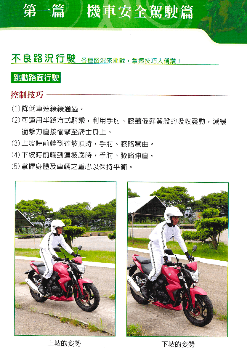 【交通安全宣導】交通相關消息/機車騎士手冊宣導-- 附圖2